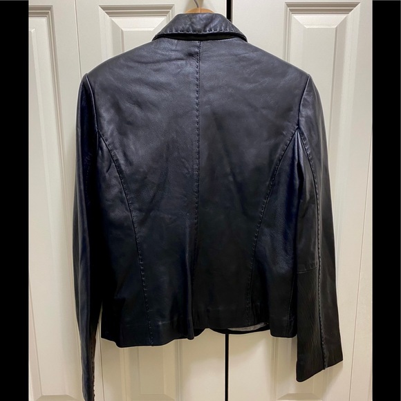 Sonoma Lambskin Leather Jacket Women’s Medium - Picture 2 of 6
